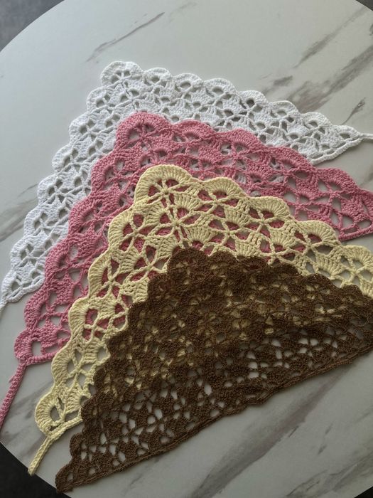 Косынки ручной работы