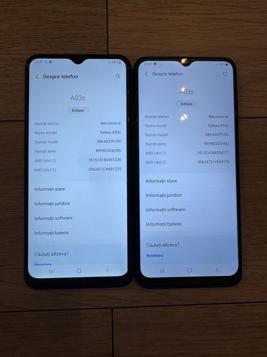 Samsung A03s impecabil 32GB memorie, perfect functional