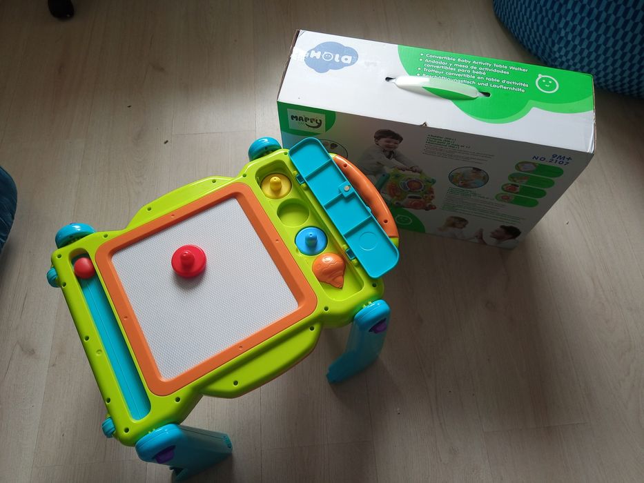 Hola - Бебешка активна проходилка и маса / 2 в 1