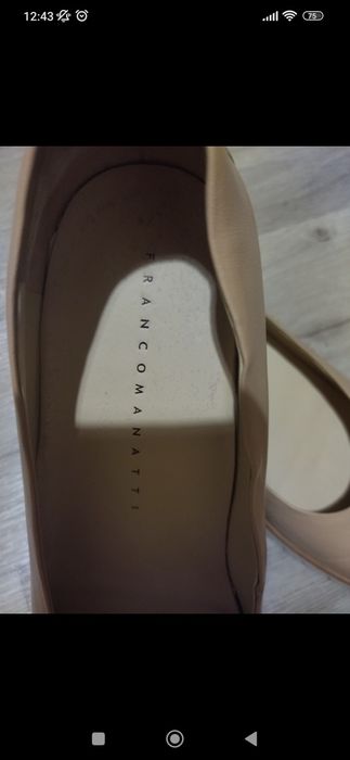 Женские туфли кожа