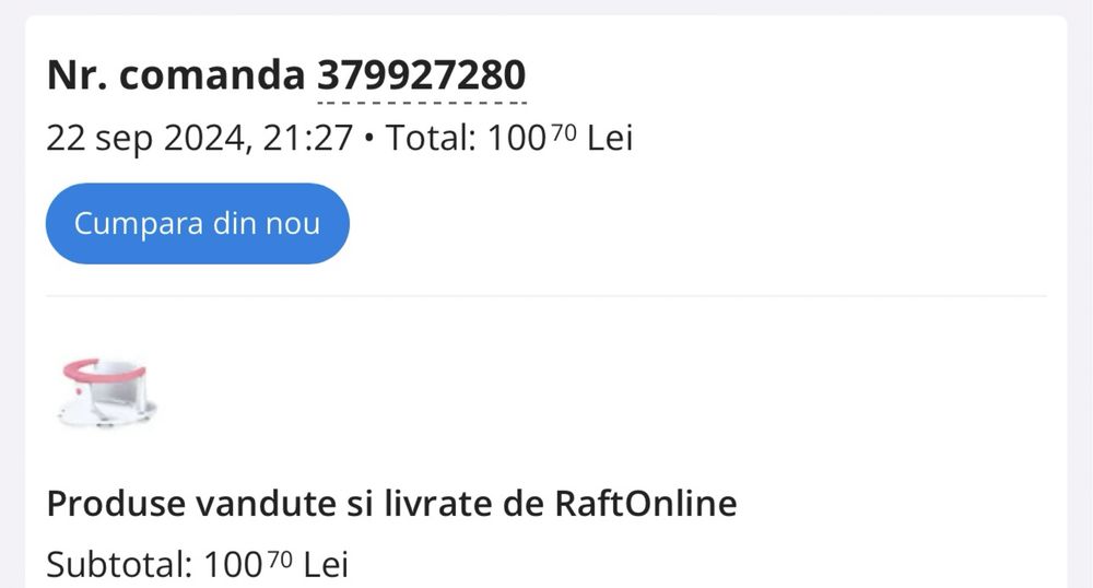 Scaun baie bebelusi