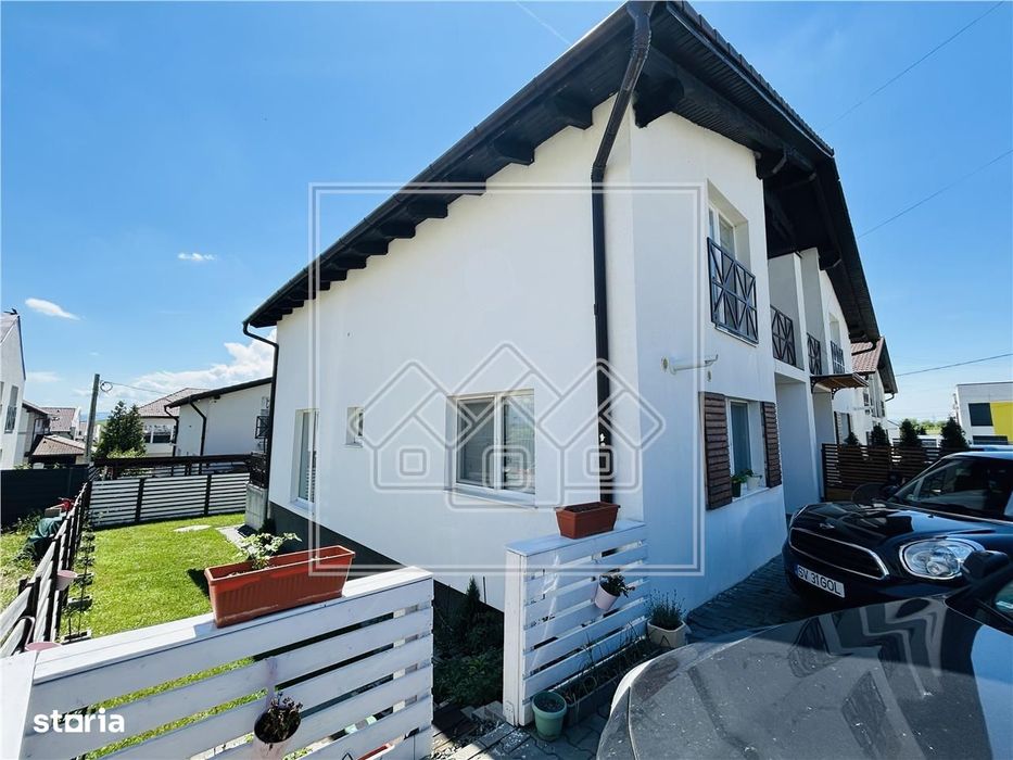 Casa moderna, cu 4 camere, 109 mp utili,  211 mp teren