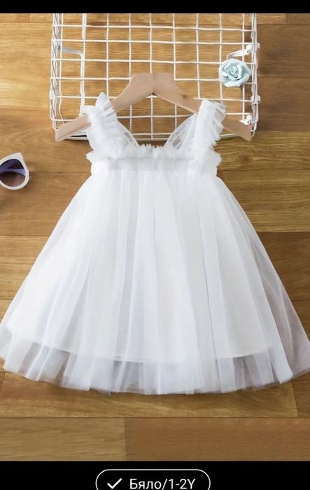 Бебешки рокли 3 бр 20 лв 86-92см