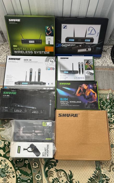 Микрофон Shure Sennheiser профессиональный