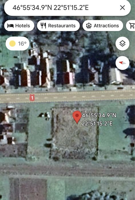 Teren cu baltă plus gard, 2200mp intravilan, Poieni, Cluj