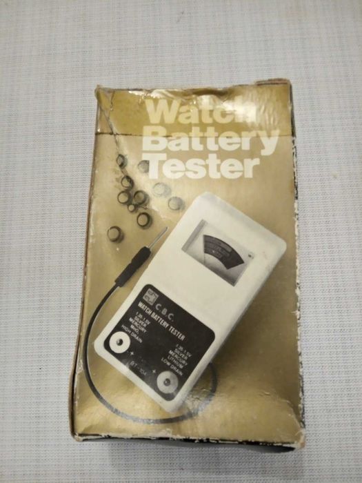 Тест за батерии за часовници
