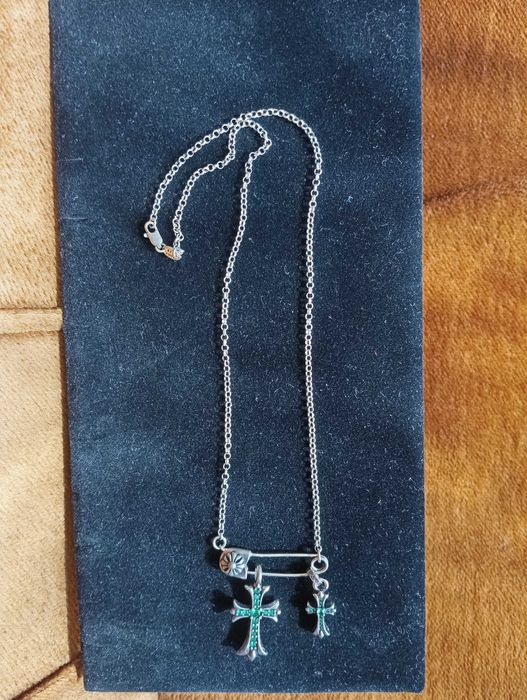 колие  Chrome Hearts с кръстове