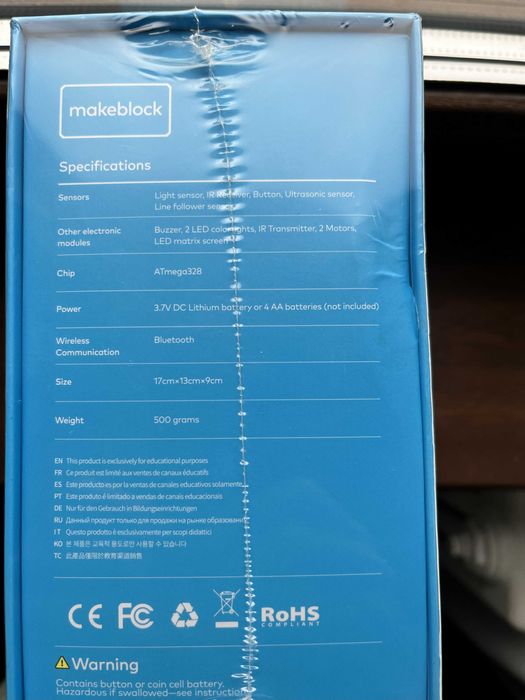 Vad kit robotica Makebot Explorer Kit