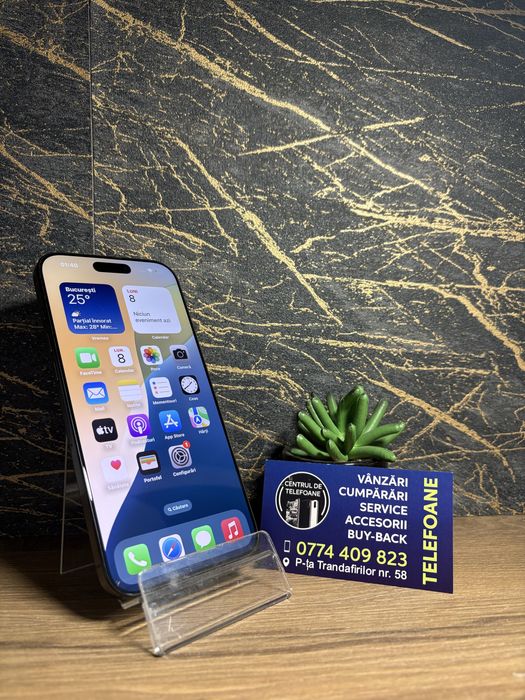 Iphone 16 Pro Max/256 GB/Garantie 2 Ani Centrul de Telefoane/Rate