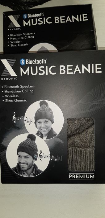 Музикална Bluetooth шапка Beanie шапка с микрофон и стерео слушалки