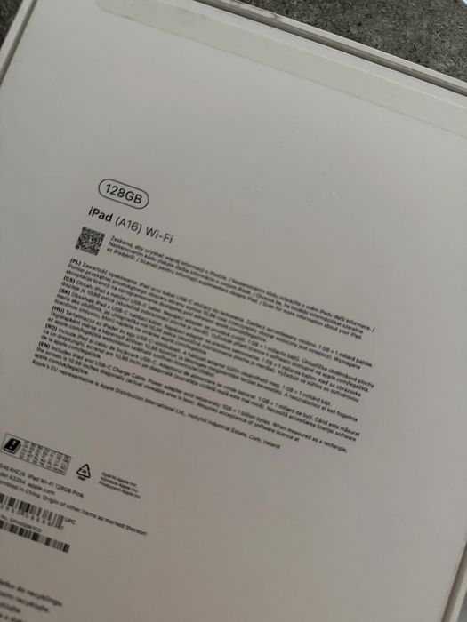 iPad (A16) Wi-Fi, 128 GB, roz.