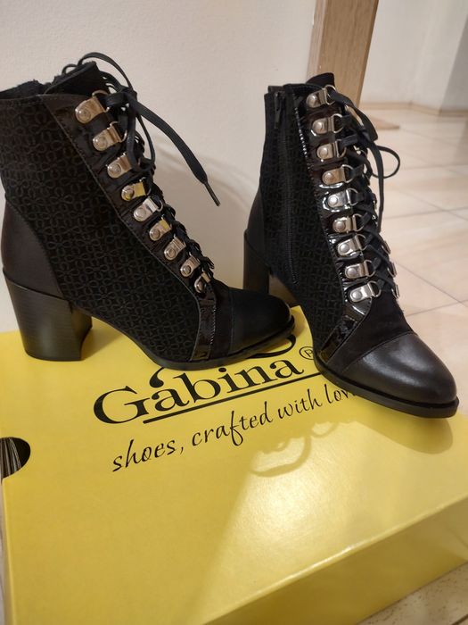 Боти естествена кожа Габина