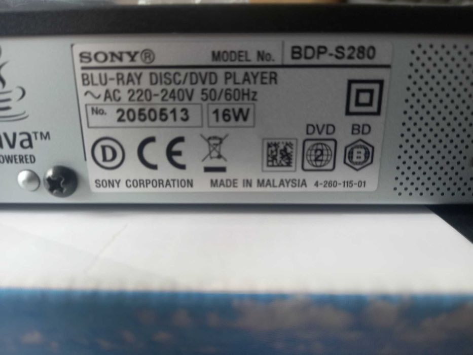 Blu-ray Disc/DVD SONY BDP-S280. Камера  Панасоник.