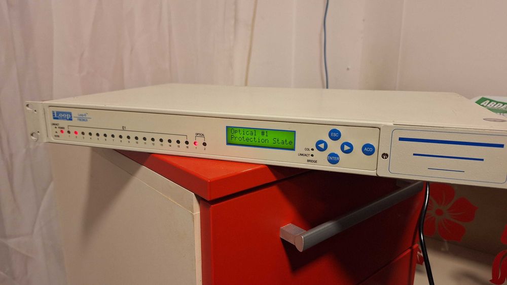 Multiplexor fibra optica Loop Telecom FIBOMUX / Loop-O9300 rackmount