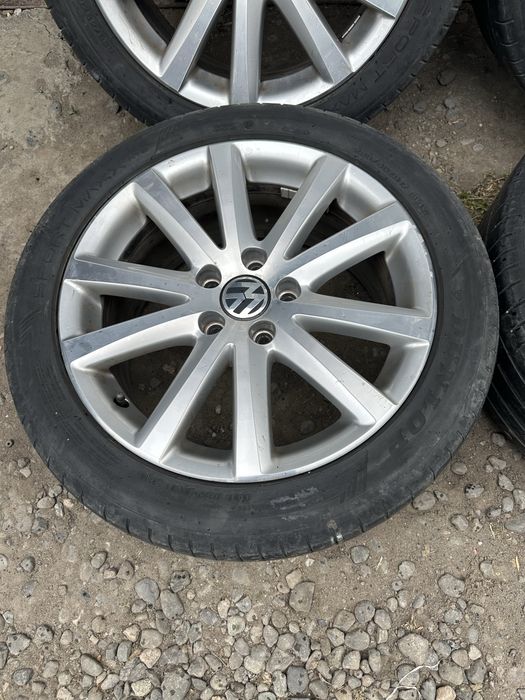 Jante  originale 17 5 112 Wv Passat Touran Saran Tiguan T ROC Jetta Golf 5 6 7 Audi Skoda Seat