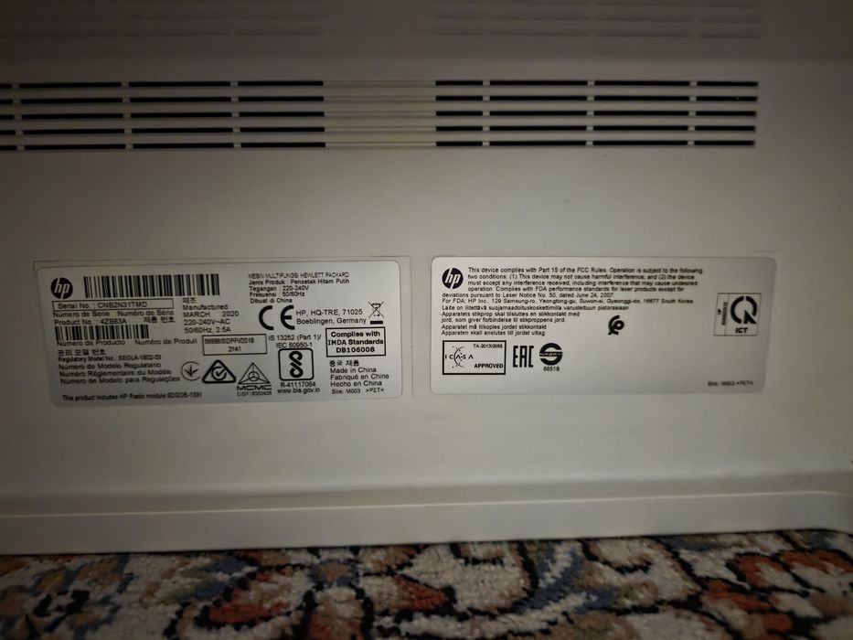 Принтер МФУ HP Laser MFP 135w