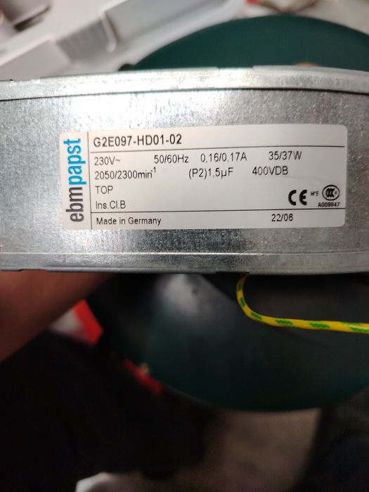 Вентилятор центробежный