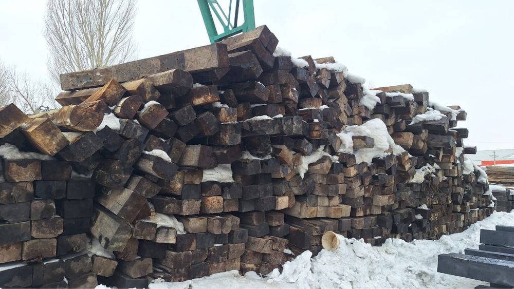 Продам шпалы строительные