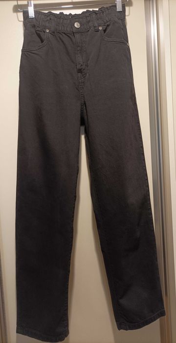 Pantaloni PULL&BEAR, negri, mar.M (36-38)