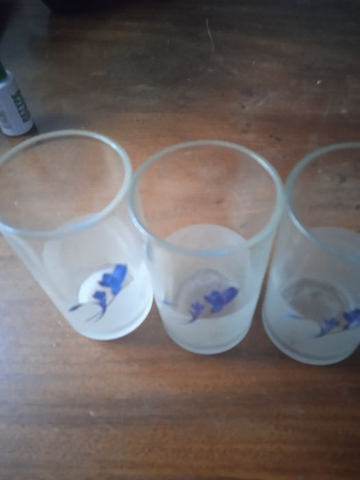 Блюдо, стаканы,вазочка для конфет