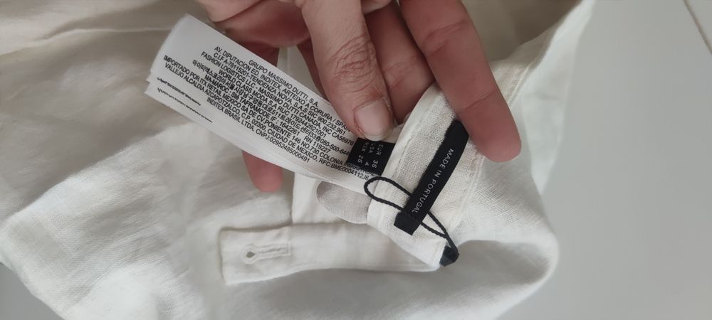 Massimo Dutti ленен панталон