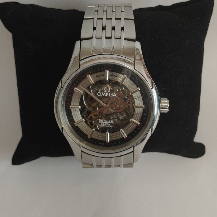 Ceas superb barbatesc Omega, curea inox - oferta