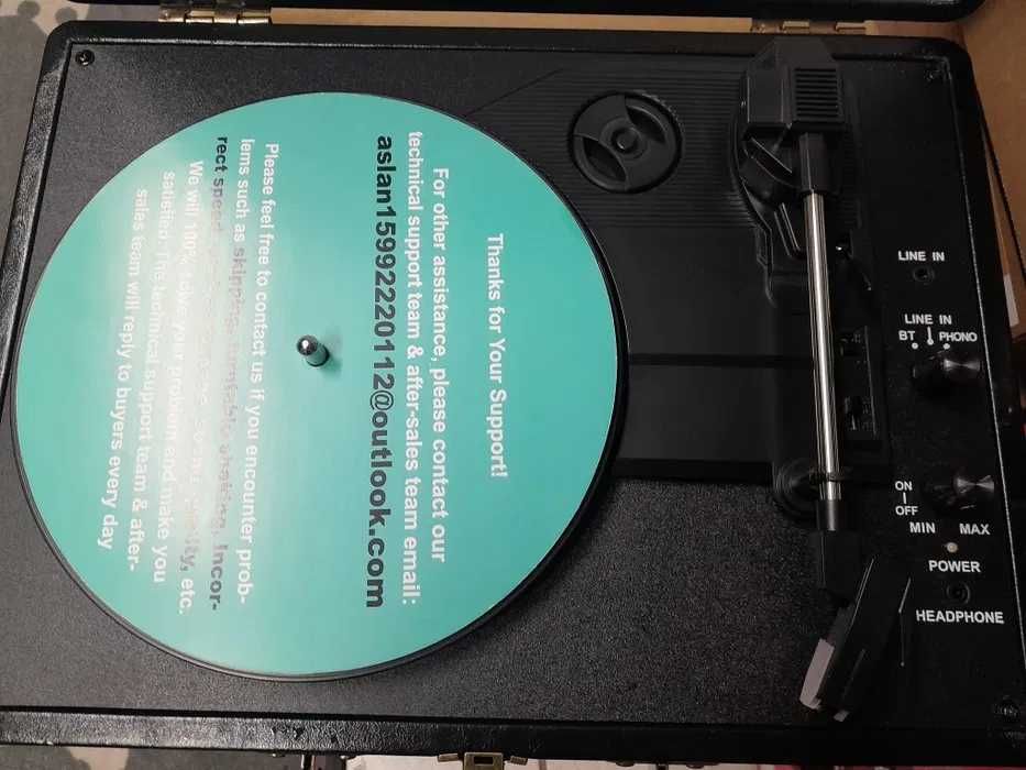 Грамофон Luka,3 скоростен