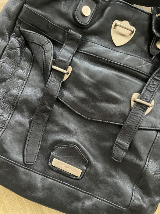 Geanta piele Boss Orange