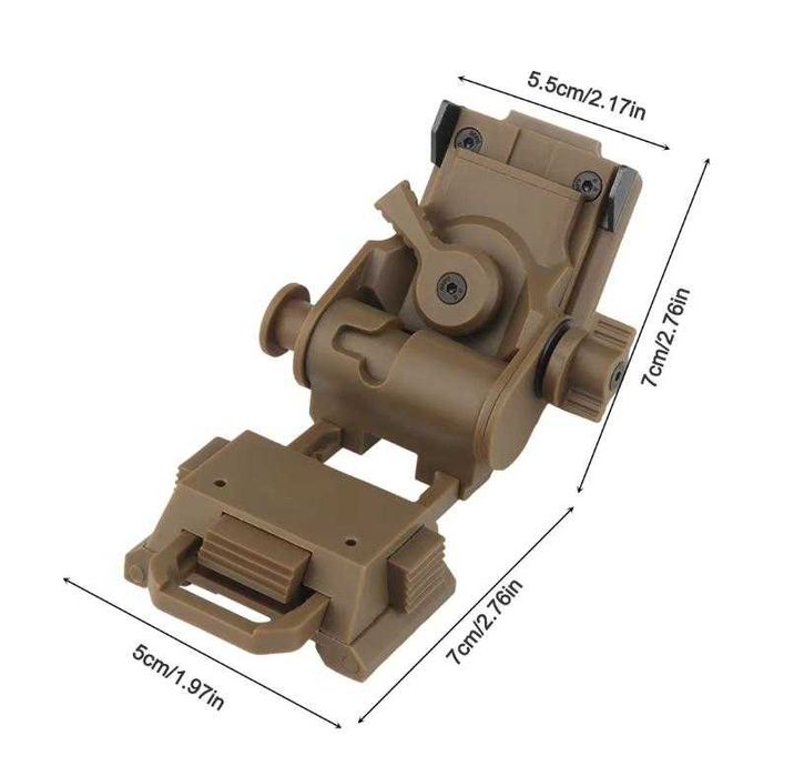 Монтажна Стойка за Каска NVGL4G24 PVS15 PVS18 GPNVG18 FAST OPS Airsoft