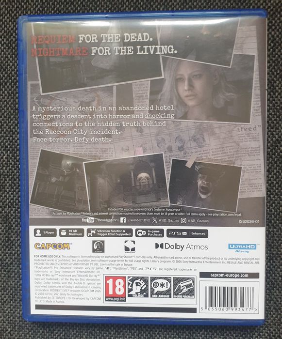 Resident Evil Requiem ps5