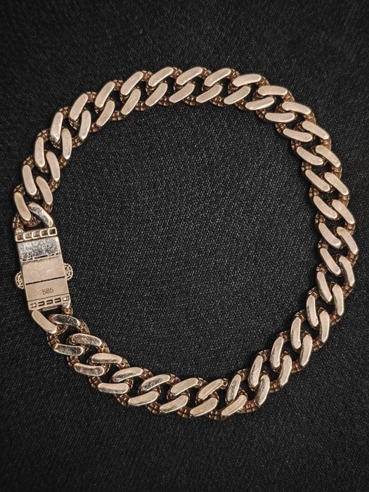 Brățara cuban aur 14k
