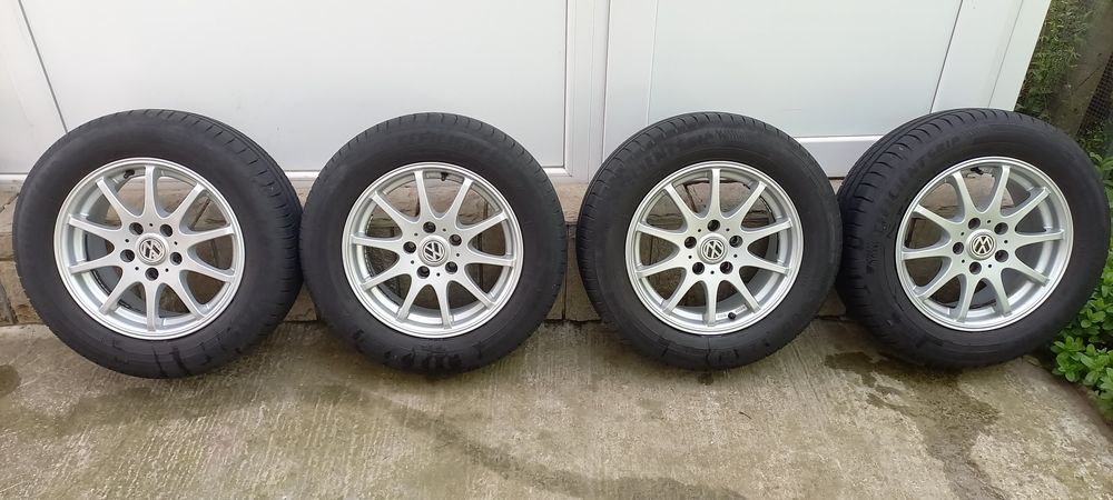 Джанти DEZENT с летни гуми GOODYEAR 15 5×112 VW  AUDI