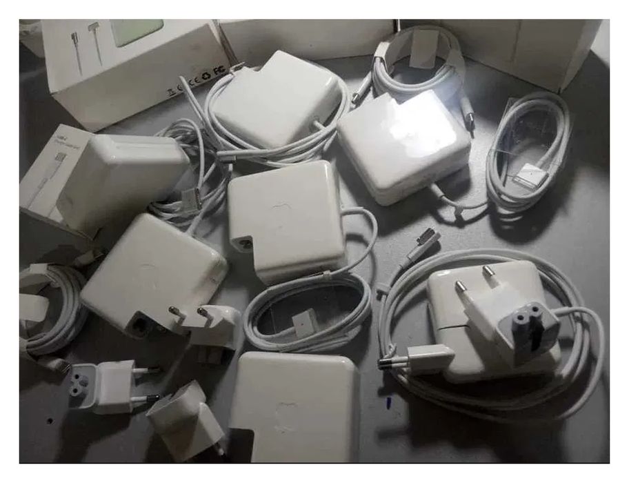 Apple зарядка от MacBook Power Adapter mag-safe и Type-C блок питания
