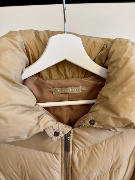 Stefanel яке с ефектна яка и ластик в кръста