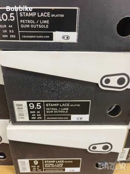 Вело Обувки Crankbrothers Stamp Lace White,Petrol/Lime,Grey/Blue 42,43