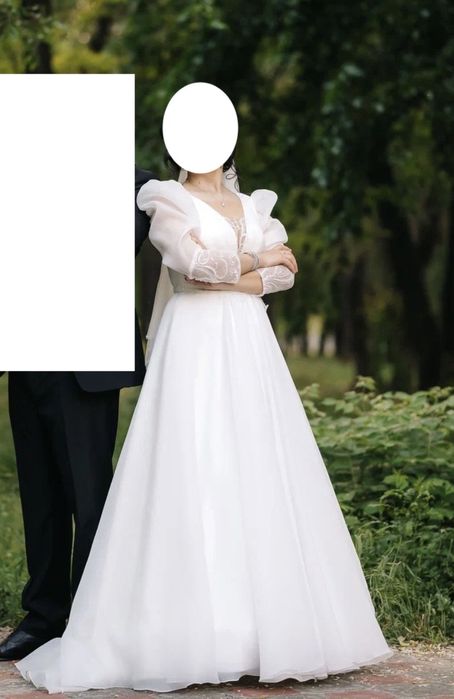 Свадебное платье, одевали раз