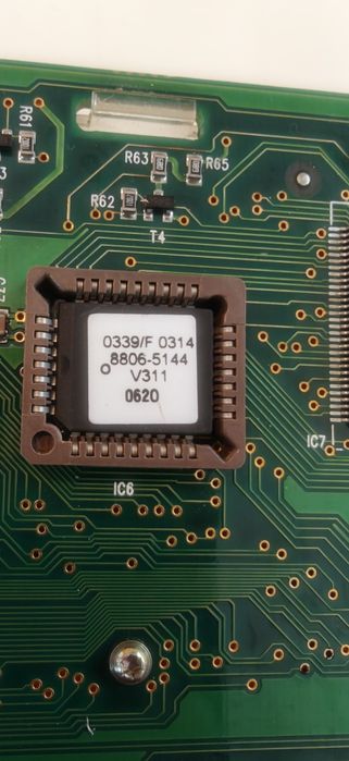 Placa display centrala  De Dietrich MC50