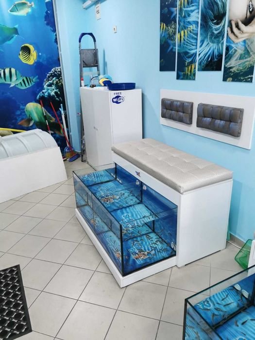 Студио за педикюр с рибки "Гара руфа" - дава се под наем