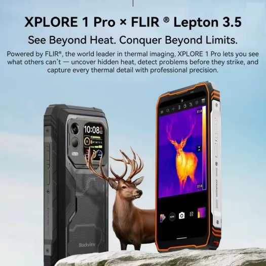 Blackview Xplore 1 Pro 5G 36GB RAM 256GB ROM, Термална камера, с IP68/69 защита