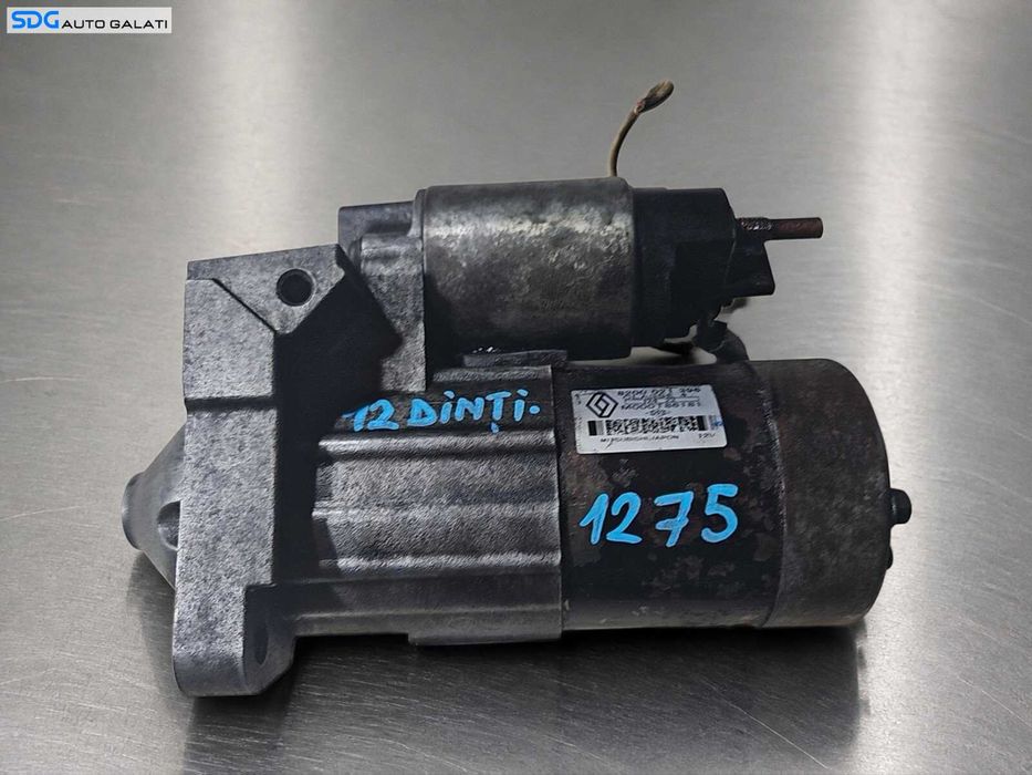 Electromotor Demaror cu 12 Dinti Renault Modus 1.5 DCI K9K 2004 - 2012 Cod 8200021396, M000T86181 [N8888]