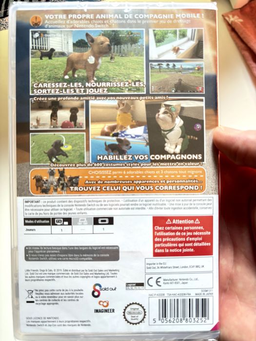 Little Friends - Dogs & Cats (Nintendo Switch) неразопакована