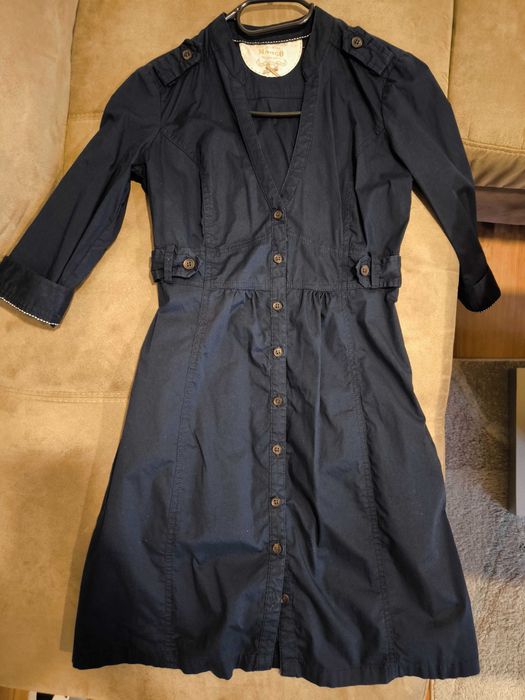 Рокля - тъмно синя