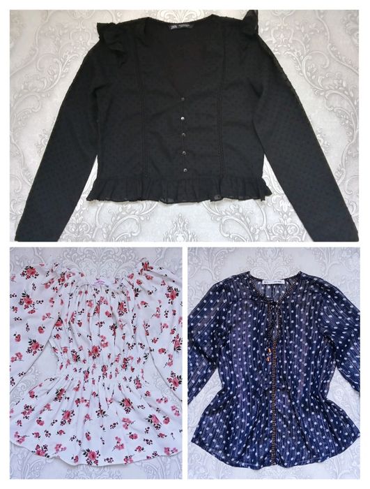 Женские блузки xs/s