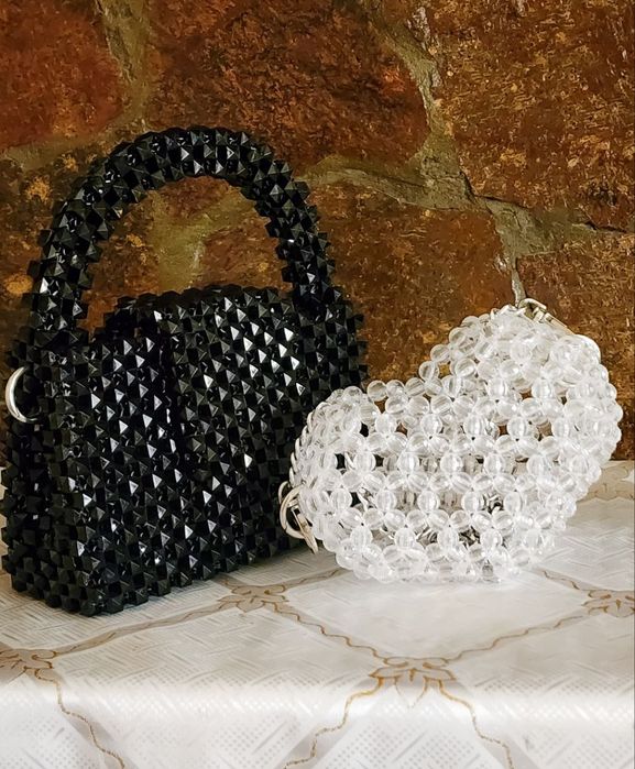 Сумка из бусин ручная работа