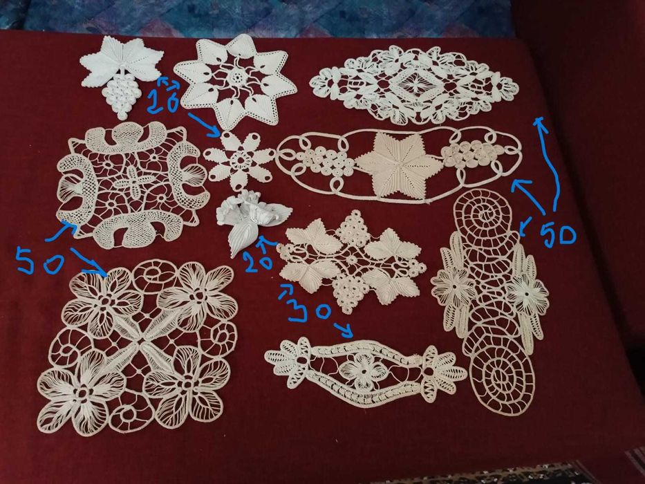 Macrameuri de vanzare