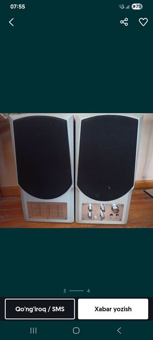 Karaoke колонка сотилади усилитель узида