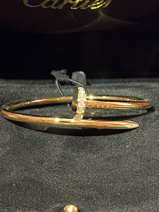 Золотой браслет Cartier