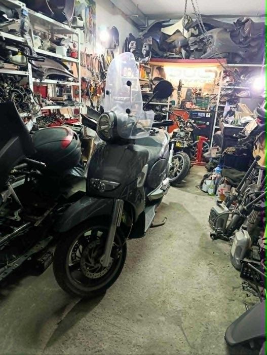Aprilia Scarabeo Light 500 На Части