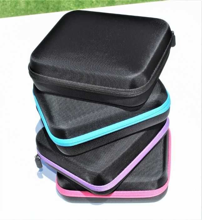 Geanta uleiuri esentiale pentru 12 uleiuri cu fermoar