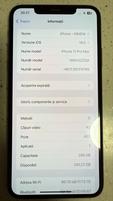 IPhone 11 Pro Max 256 Gb IMPECABIL !